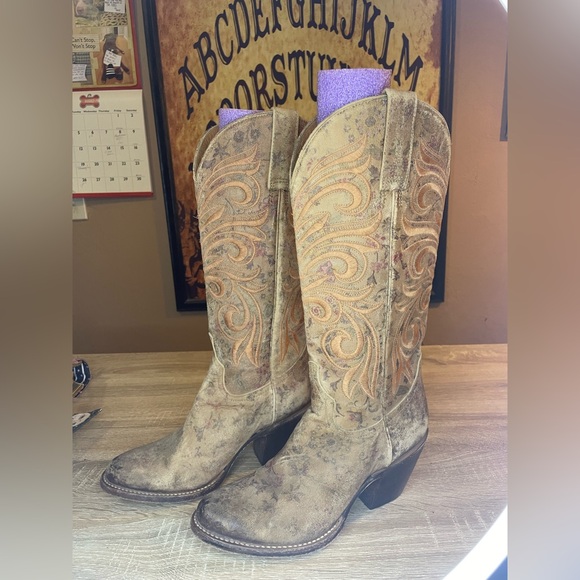 Lucchese Shoes - Lucchese Lauralie Boots Women’s Size 7